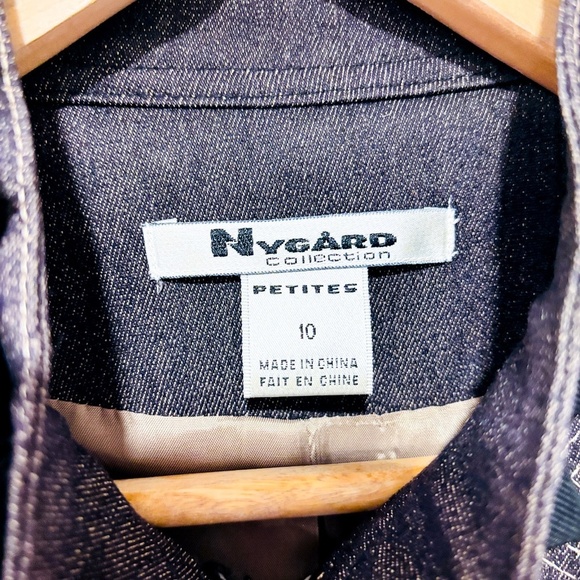 NYGARD Grey jacket with embroidered pattern - Picture 6 of 8